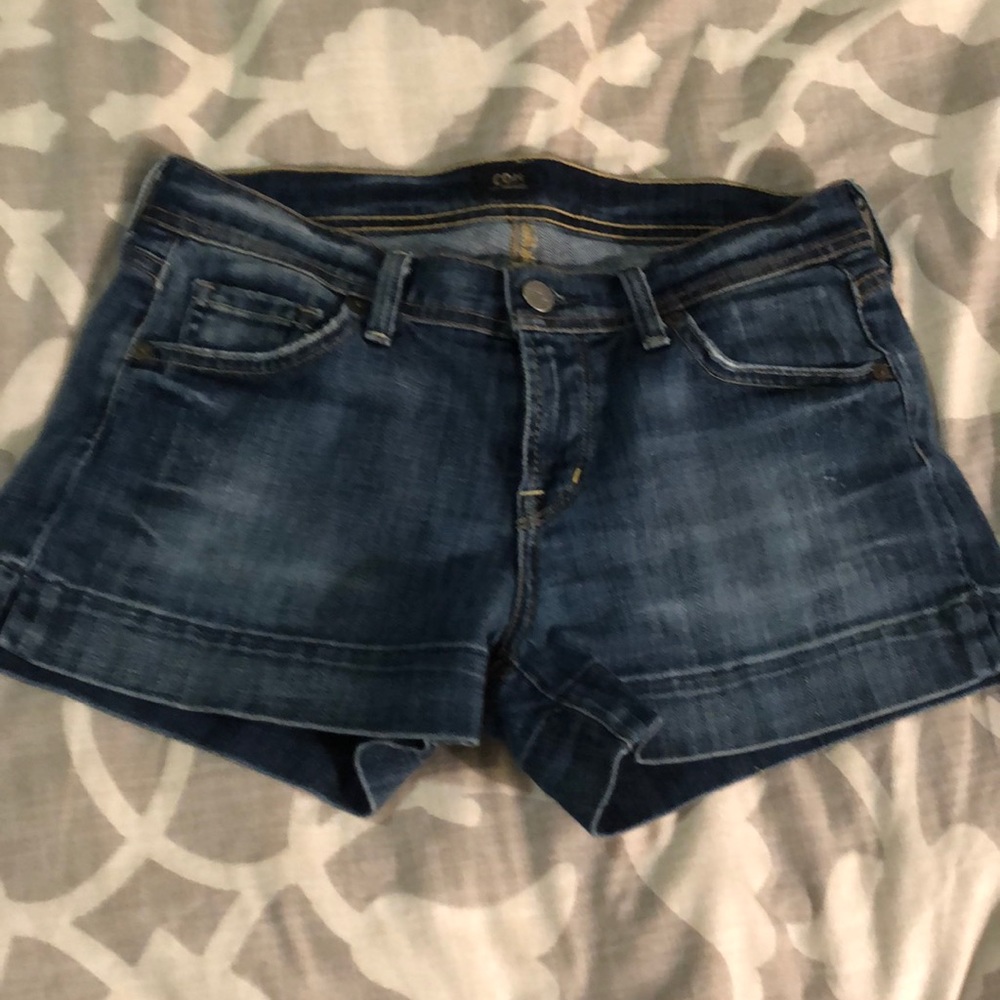 Citizens of humanity denim shorts